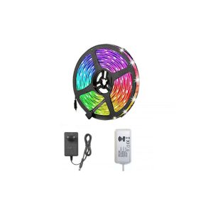 Kit Fita Led RGB+CTT 12V 24W/M 1200Lm SMART WI-FI + Infravermelho App Telemóvel IP65