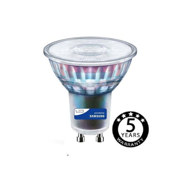 Lâmpada GU-10 6W 145Lm/w Led SAMSUNG 5 Anos Garantia