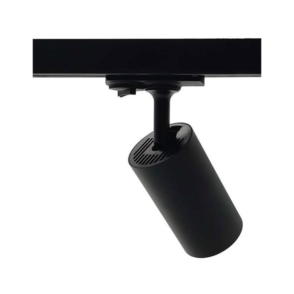 Foco Calha Monofásica Preto P/ Lâmpada GU-10 - Image 2
