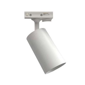 Foco Calha Monofásica Branco P/ Lâmpada GU-10