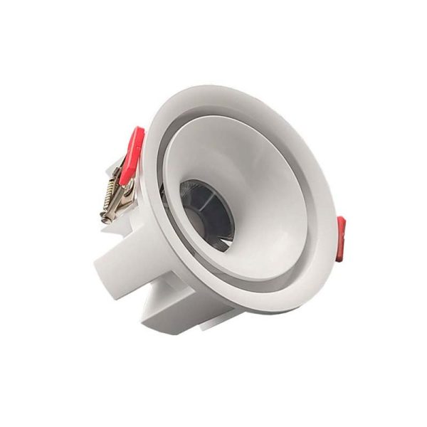 Foco Embutir Redondo Branco Fixo 12W/9W/6W 3CCT 130lm/w Chip BRIDGELUX - Image 3