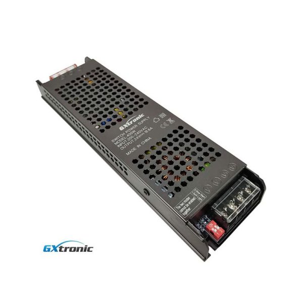 Transformador Slim 24V 400W 16.5A IP20 p/ Fita Led Gxtronic