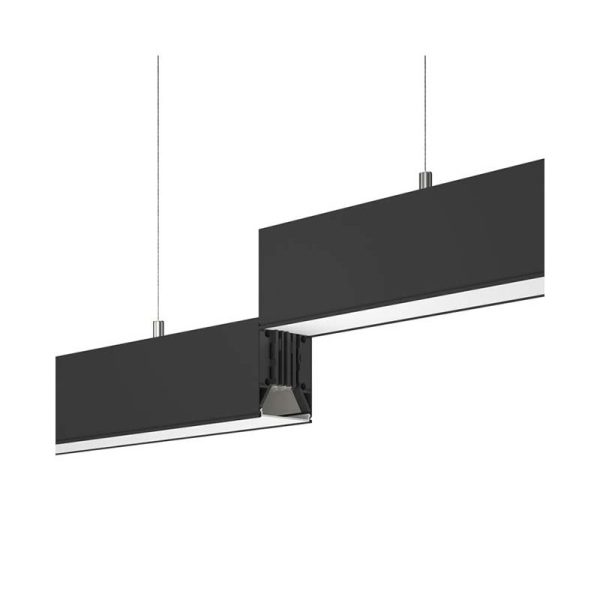 Linea Led Suspensa Preto 120cms 40w 3CCT 140Lm/w Driver Lifud - Image 3