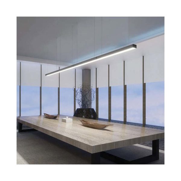 Linea Led Suspensa Preto 120cms 40w 3CCT 140Lm/w Driver Lifud - Image 5