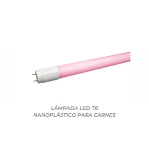 Lâmpada LED Nanoplástico T8 13W ROSA Slighting