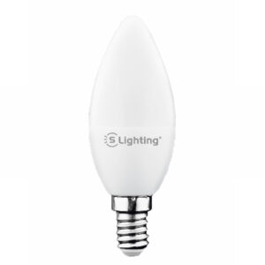 Lâmpada LED Chama C37 E14 6W 4000K LED Samsung Slighting