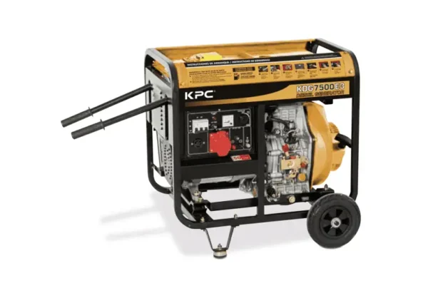 Geradores AVR Diesel 3000 RPM KDG7500E DUAL