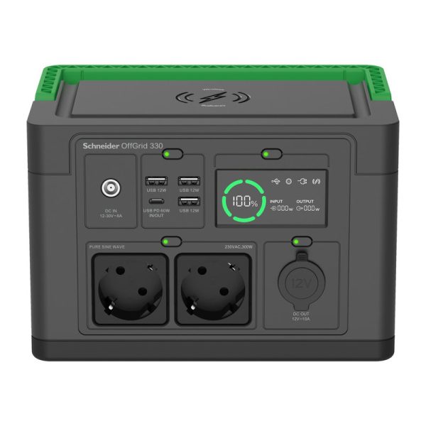 Estação de energia portátil Schneider OffGrid 330 - PPS330-GR