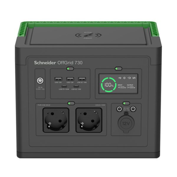 Estação de Energia Portátil Schneider OffGrid 730 - PPS730-GR