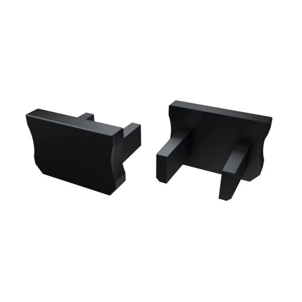 Topo Plastic. Preto P/Perfil Xangai Motako -  TP1118