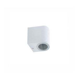 Aplique Led Parede Cilíndrico 1xGU10 Branco IP44