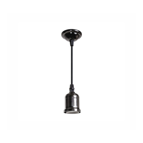 Suspensão Pendant E27 Niquel Mate