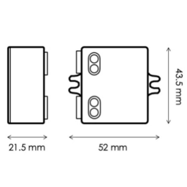 Fonte de Alimentação Mini Eagle Rise 12Vdc 6W 0.5A - Image 2