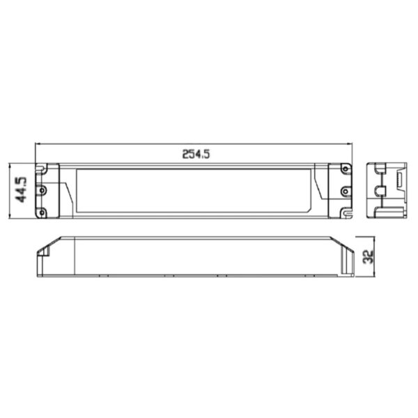 Fonte de Alimentação PFC Eagle Rise 24Vdc 150W 6.25A IP20 LS - Image 2