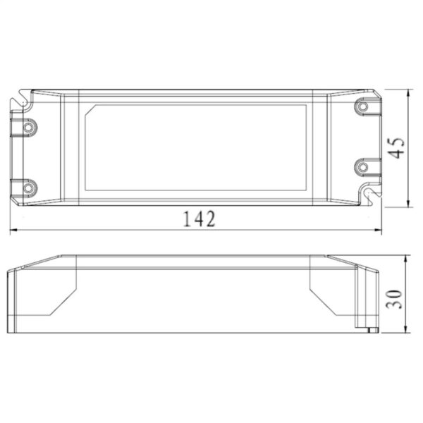 Fonte de Alimentação PFC Eagle Rise 24Vdc 30W 1.25A IP20 LS - Image 2