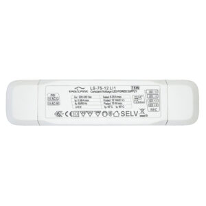 Fonte de Alimentação PFC Eagle Rise 24Vdc 75W 3.13A IP20 LS