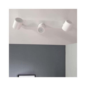 Aplique De Teto Branco Para 3x GU10
