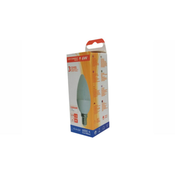 Lâmpada E14 C37 6W 150lm/w OSRAM - Image 2