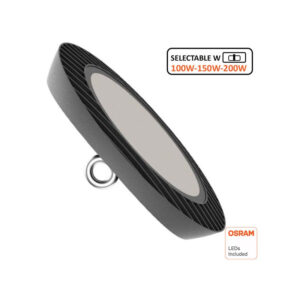 Campânula Led UFO 200-150-100W SMD 4000 – 5700K OSRAM 140lm/w
