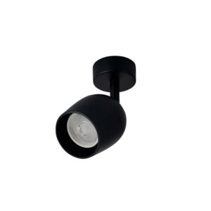 Aplique De Teto Preto Para GU10 IP20