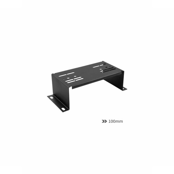 Base Fixa DZ Altura 100mm Preta PPA