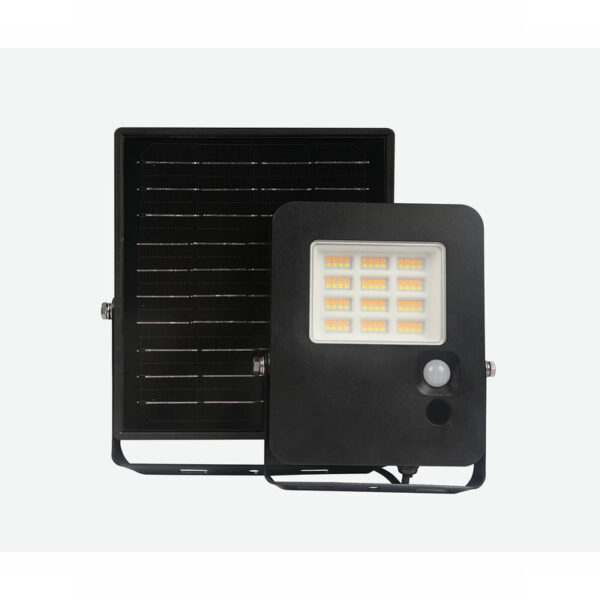Projetor Led Flood Solar Pro II 15W 3CCT Preto Aron - ILAR-03002