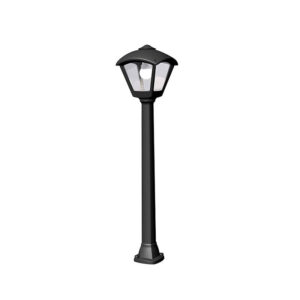 Aplique Preto IP55 E27