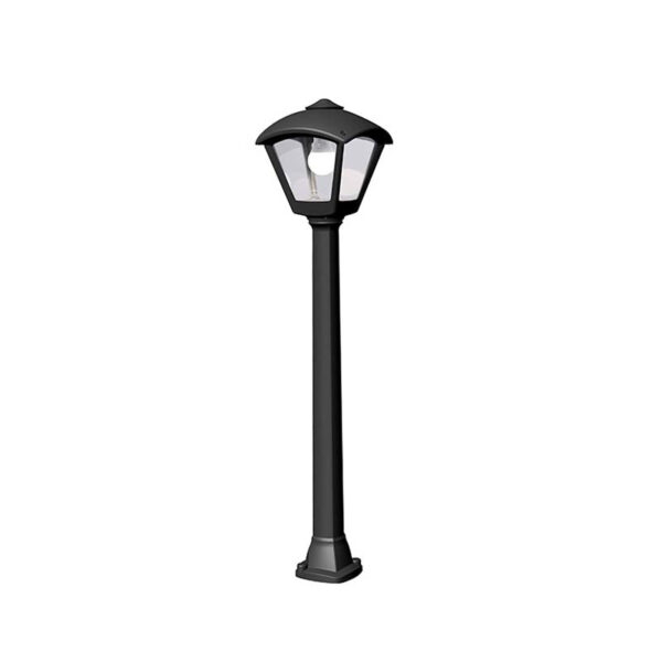 Aplique Preto IP55 E27