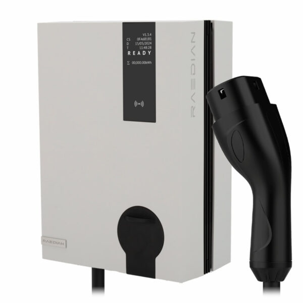 Carregador para carro elétrico Potência 22kW 32A Trifásico RD-NEO-22-C5-WHITE