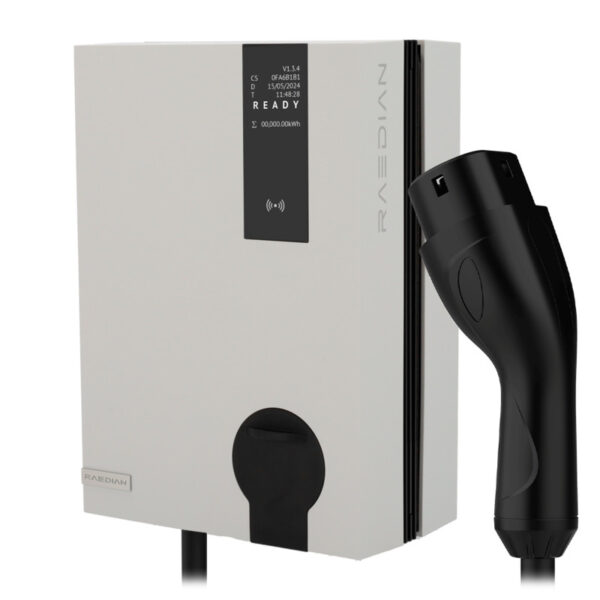 Carregador de carro elétrico Potência 7.4kW Monofásica RD-NEO-7-C5-WHITE