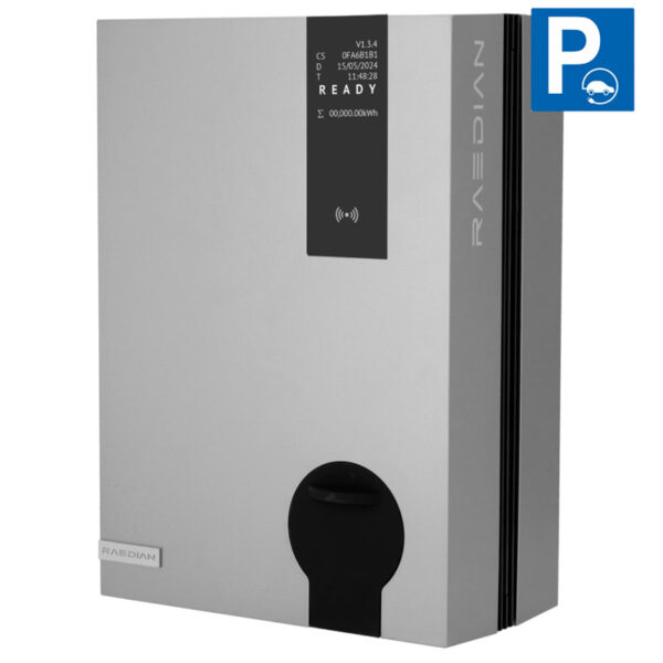 Carregador de Veículos Eléctricos 22kW 32A Trifásico RD-NEX-22-S-SILVER