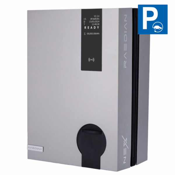 Carregador de Veículos Eléctricos 22kW 32A Trifásico RD-NEX-22-SS-SILVER