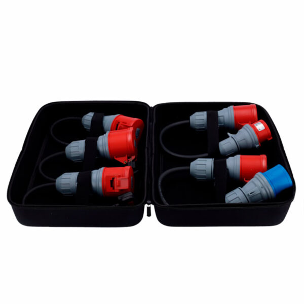 Kit de Carregador Portátil + Adaptadores de Ficha 22kW 32A Trifásico RD-NORA-22-C3-NCB22-EU - Image 6