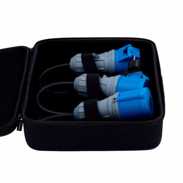 Kit de Carregador Portátil + Adaptadores de Ficha 7.4kW 32A Monofásico RD-NORA-7-C1-NCB7-EU - Image 5