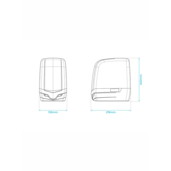 Kit 2 Motores para Portões (Braços articulados) Motorline - TELICA-52 - Image 3