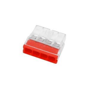 Ligador p/ Fio Rígido 4 Entradas 0.5 a 2.5mm