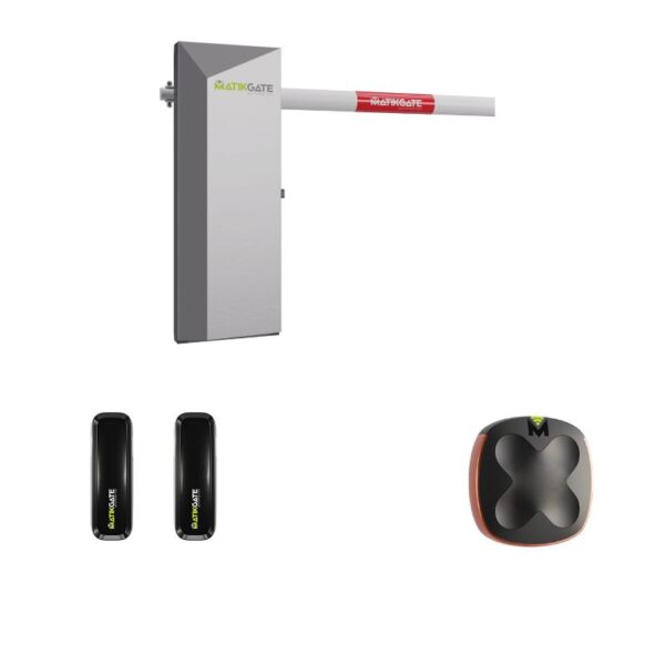 Kit de Barreira Automática com Haste Lado Esquerdo CROSS HS 3 MatikGate - 08K-CROSS3M-E