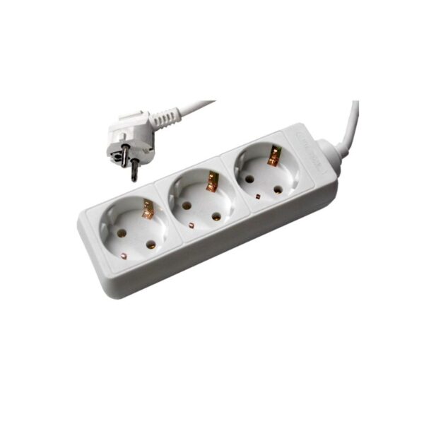 Tomada Tripla c/ Terra c/ Cabo H05VV-F 3G1 10/16A - 250V~ 3m