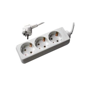 Tomada Tripla c/ Terra c/ Cabo H05VV-F 3G1 10/16A - 250V~ 5m