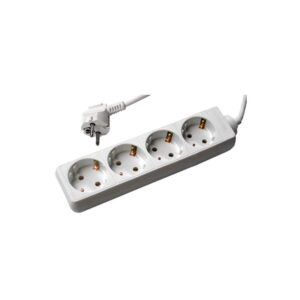 Tomada Quadrupla c/ Terra c/ Cabo H05VV-F 3G1 10/16A - 250V~ 5m