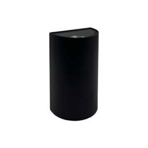 Aplique Led de Parede Saliente Preto 6w+6w 120Lm/w IP54