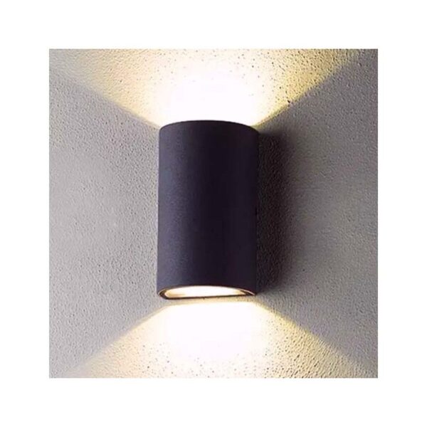 Aplique Led de Parede Saliente Preto 6w+6w 120Lm/w IP54 - Image 4