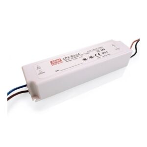 Fonte de Alimentação Estanque Mean Well 24Vdc 60W IP67 LPV