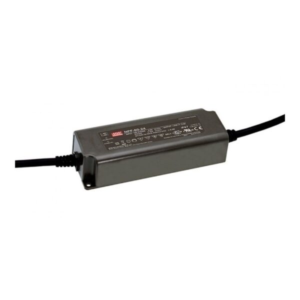 Fonte de Alimentação Estanque Mean Well 24Vdc 60W IP67 NPF