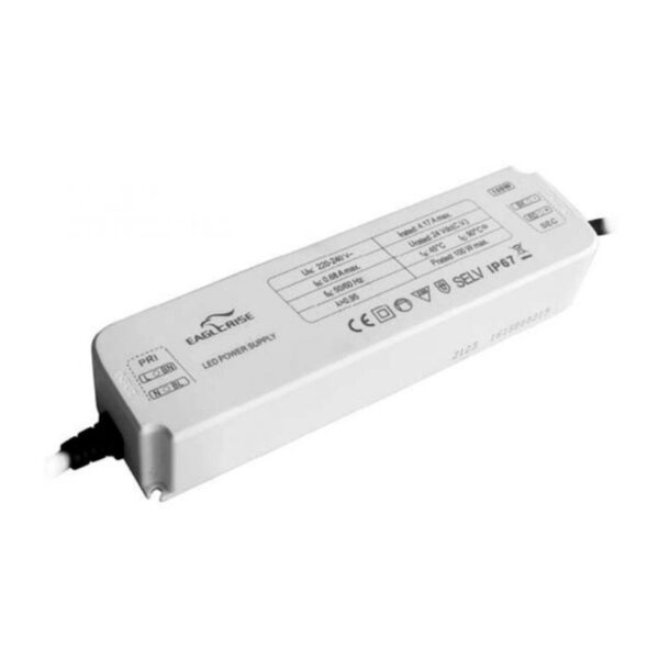 Fonte Alimentação PFC Eagle Rise 24Vdc 100W 4.17A IP67 VTS