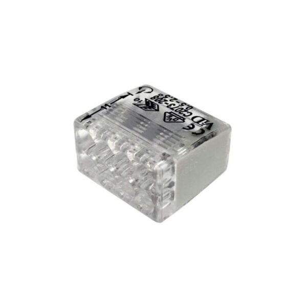 Ligador p/ Fio Rígido 8 Entradas 0.5 a 2.5mm