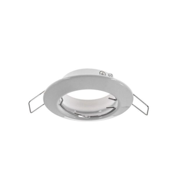 Aros P/ Lâmpada GU-10 Fixo Redondo Branco