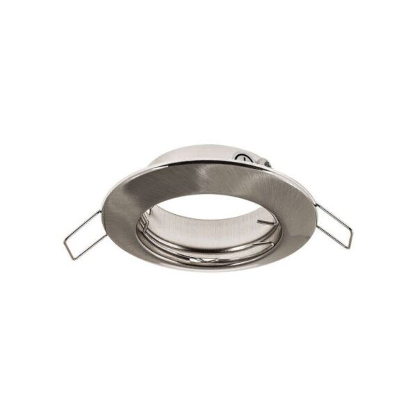 Aros P/ Lâmpada GU-10 Fixo Redondo Niquel