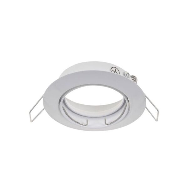 Aros Gu-10 Orientável Redondo Branco