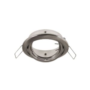 Aros Gu-10 Orientável Redondo Níquel